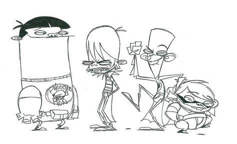 fanboy and chum chum concept art|fanboy concept art.